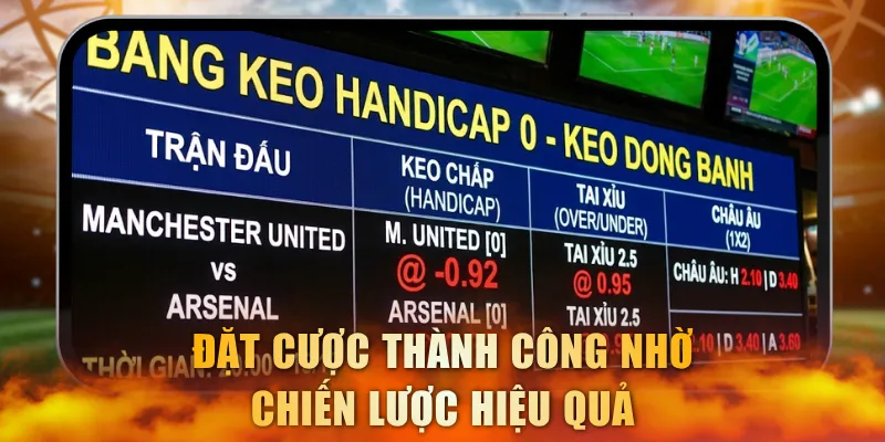 Đặt cược thành công nhờ chiến lược hiệu quả